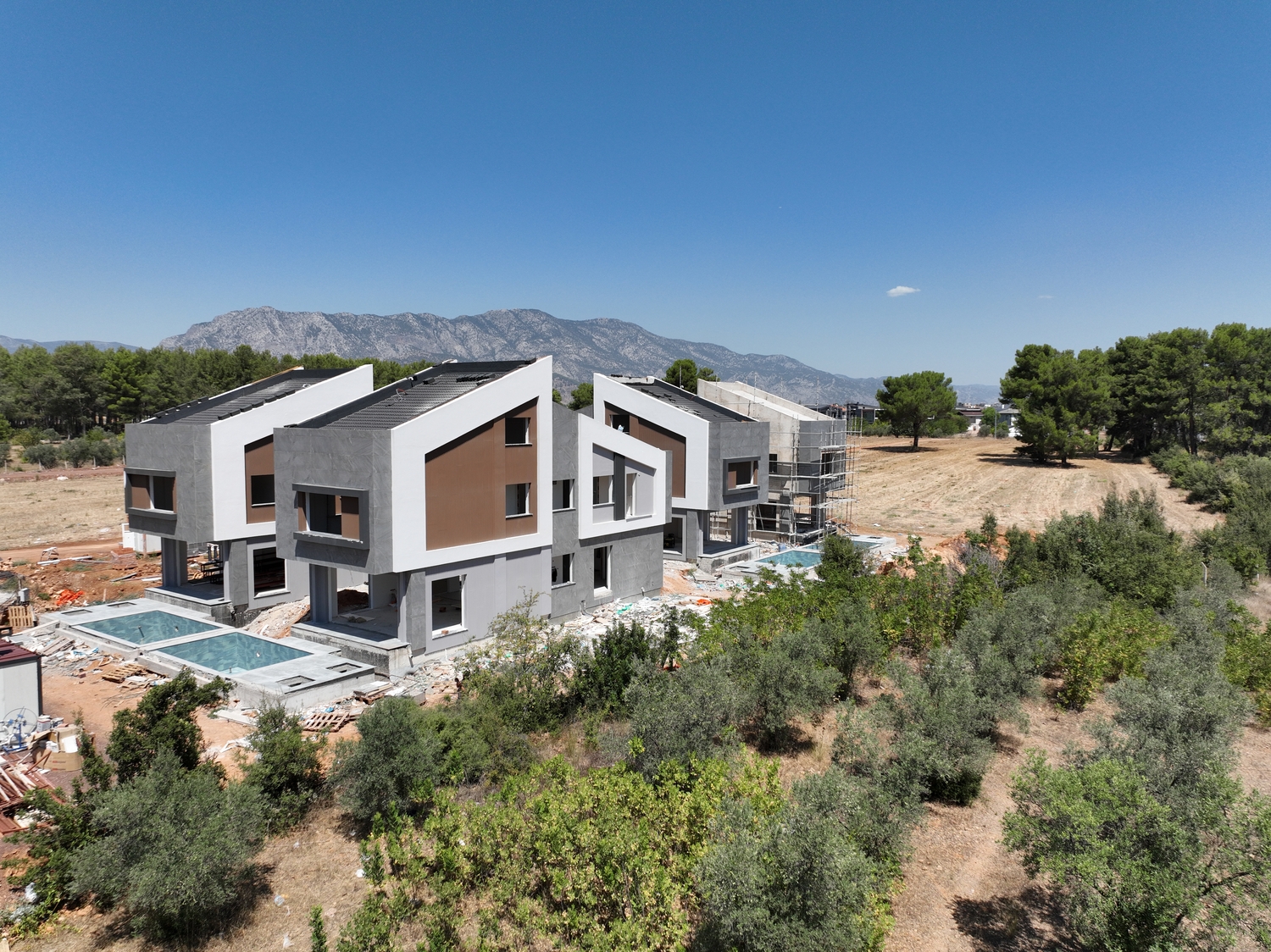 Luxury Villas in Antalya with Mountain Views for Sale