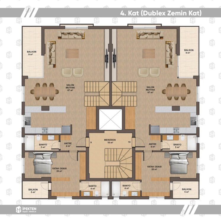 Luxury Modern Apartments for Sale in Konyaaltı, Antalya