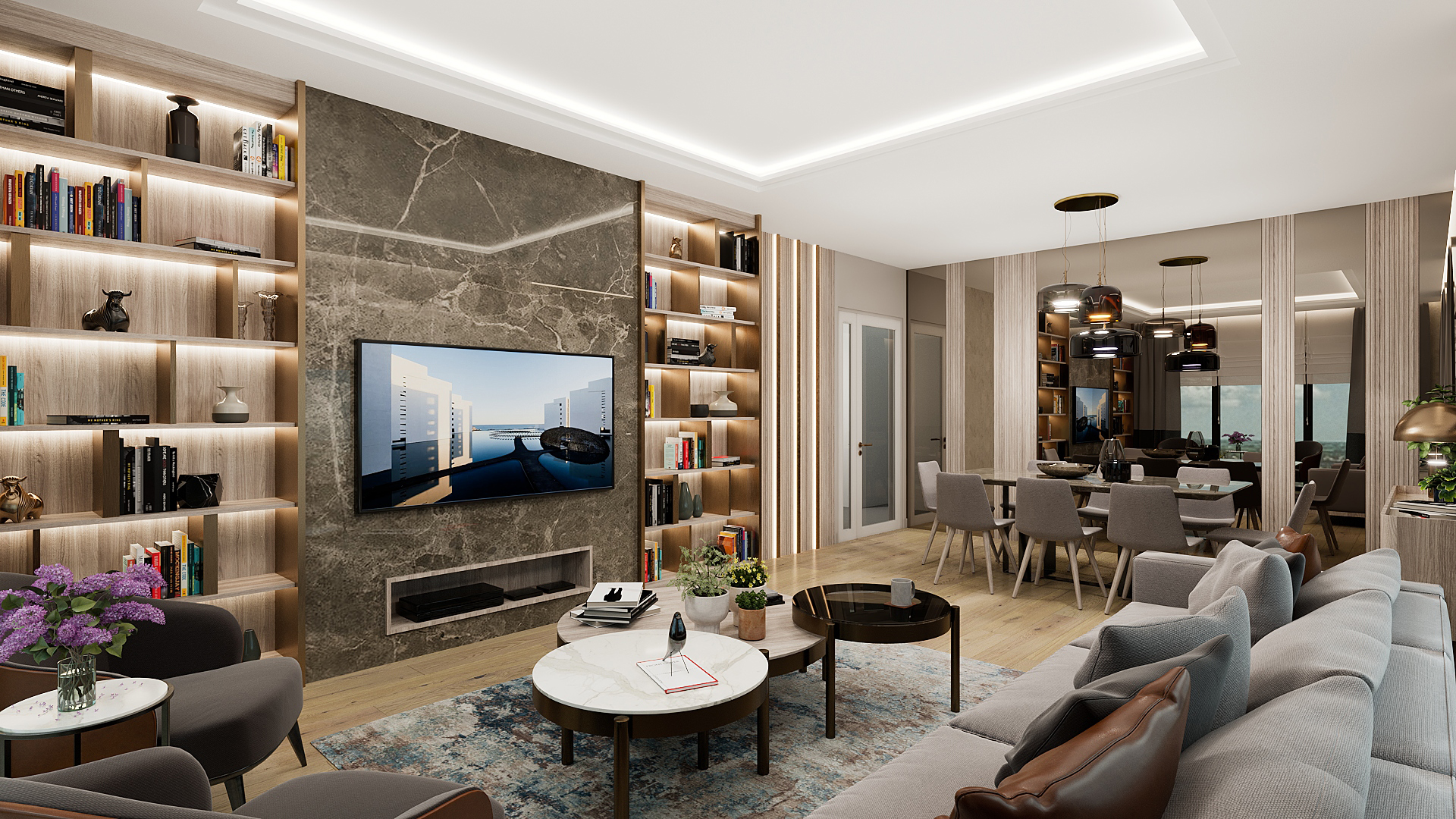 Bahçeşehir, İstanbul'da Satılık Premium Göl Manzaralı Daireler