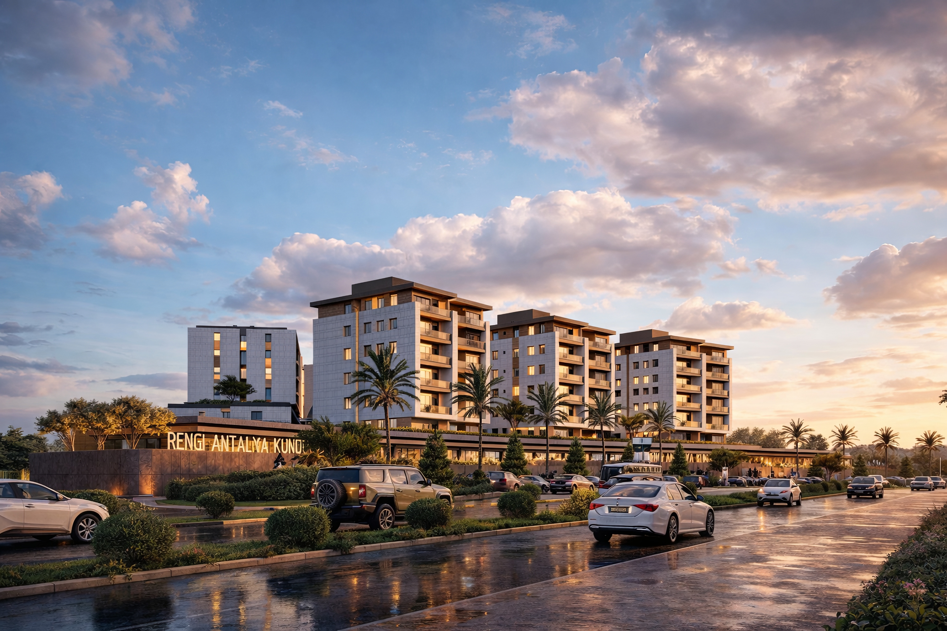 مشروع سكني واستثماري حديث فاخر في كوندُو - أنطاليا | موقع متميز بالقرب من شاطئ لارا