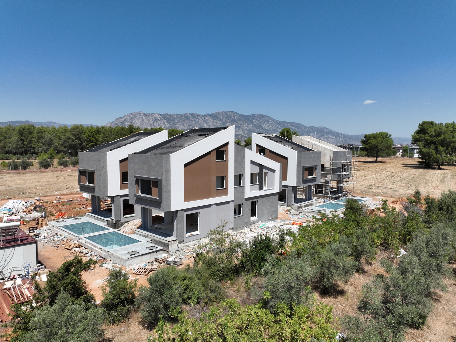 Luxury Villas in Antalya with Mountain Views for Sale
