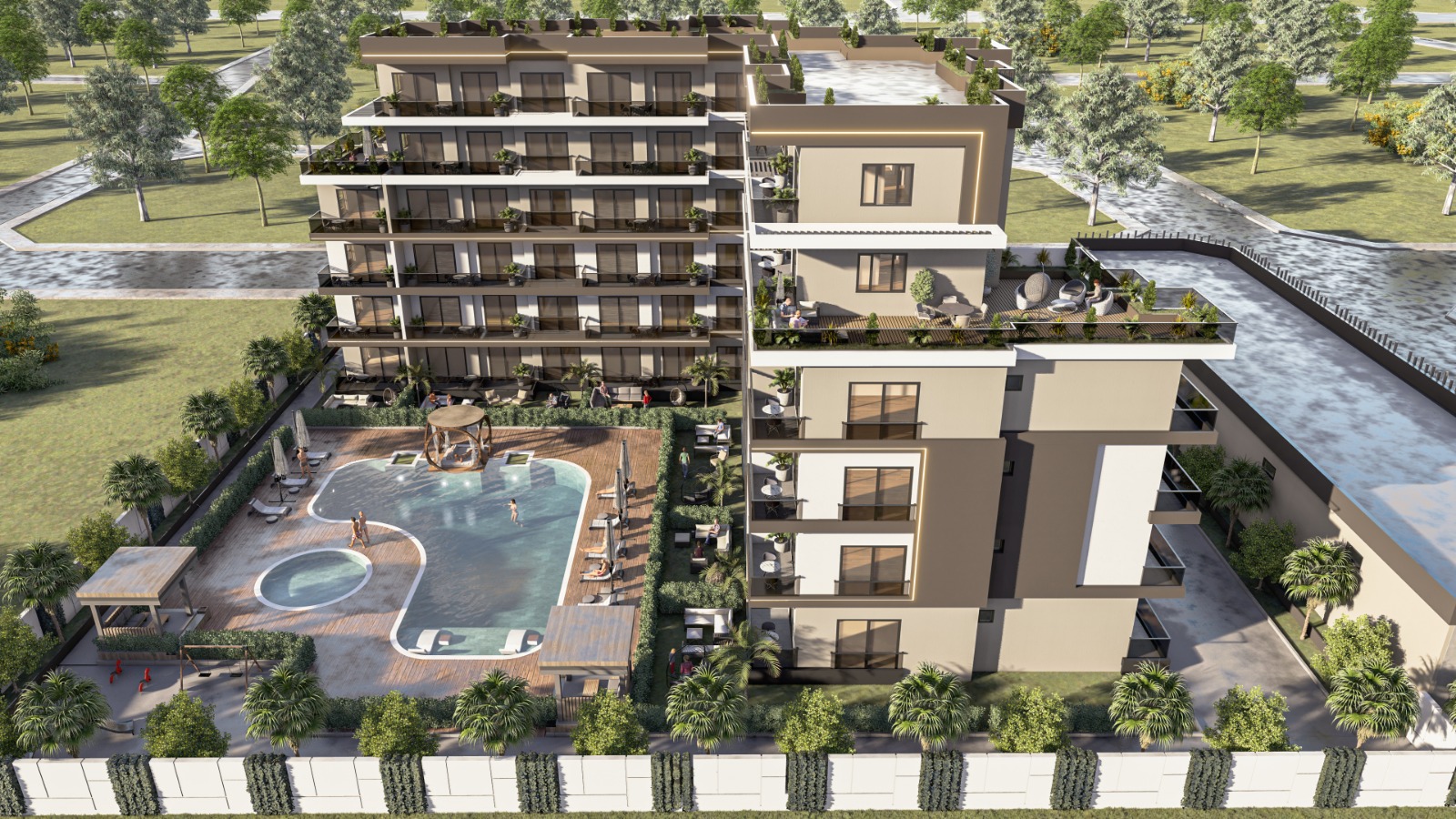 Premium Two-Bedroom Apartments for Sale in Antalya