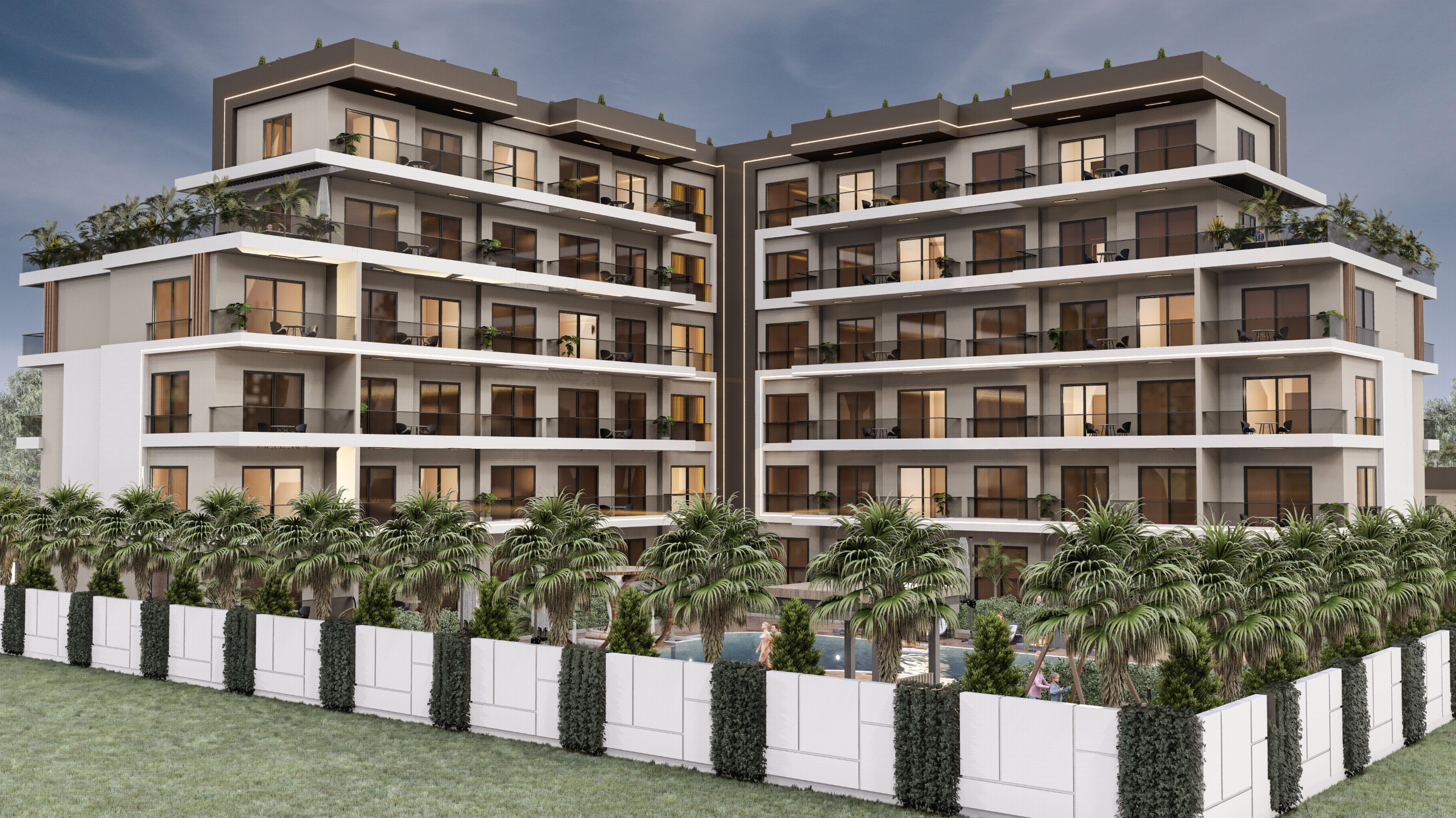 Premium Two-Bedroom Apartments for Sale in Antalya