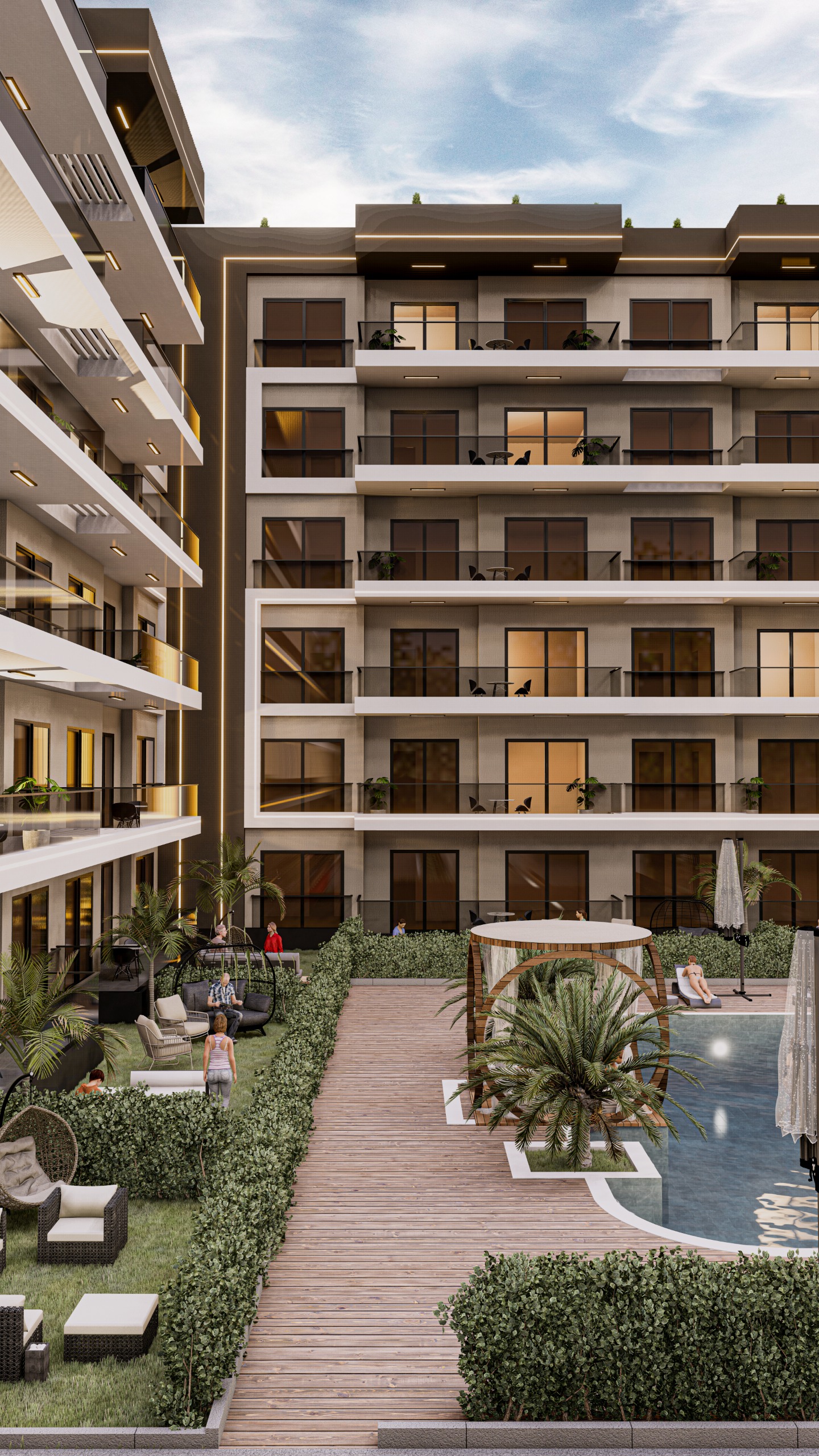 Premium Two-Bedroom Apartments for Sale in Antalya