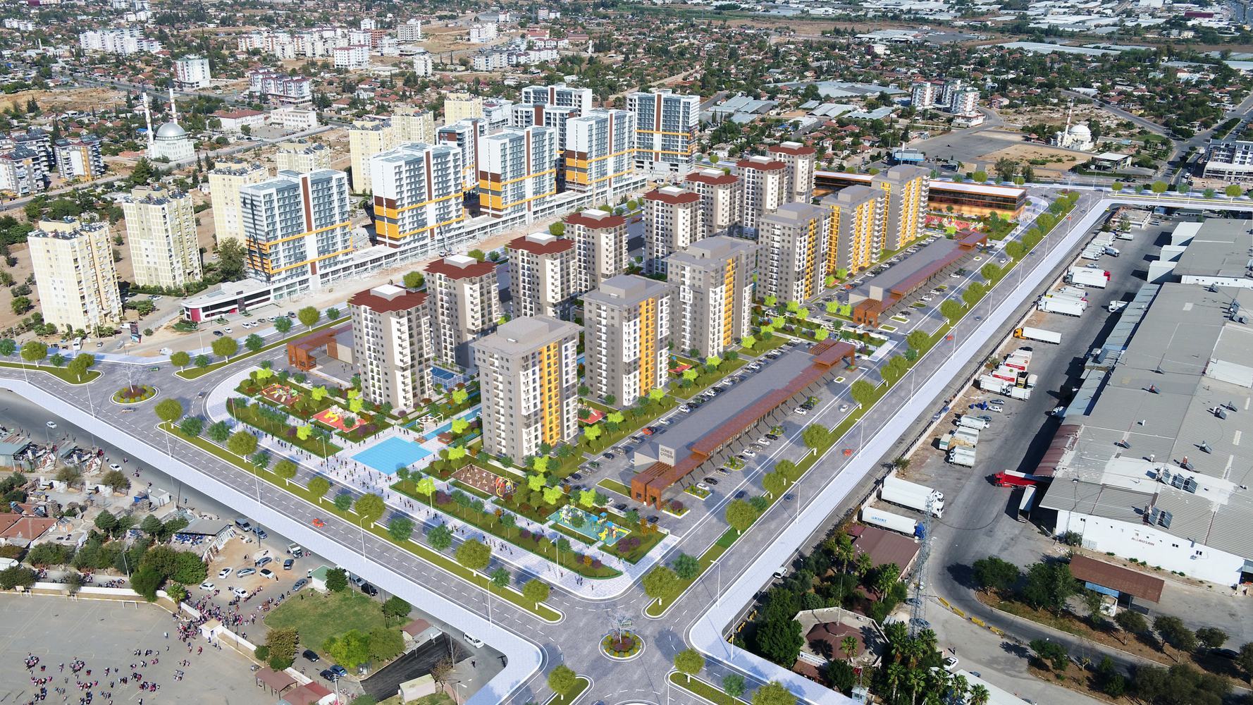 Antalya'da Satılık Premium Yatırım Ticari Gayrimenkul