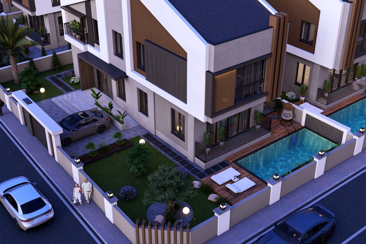 Luxury Villas in Antalya with Mountain Views for Sale