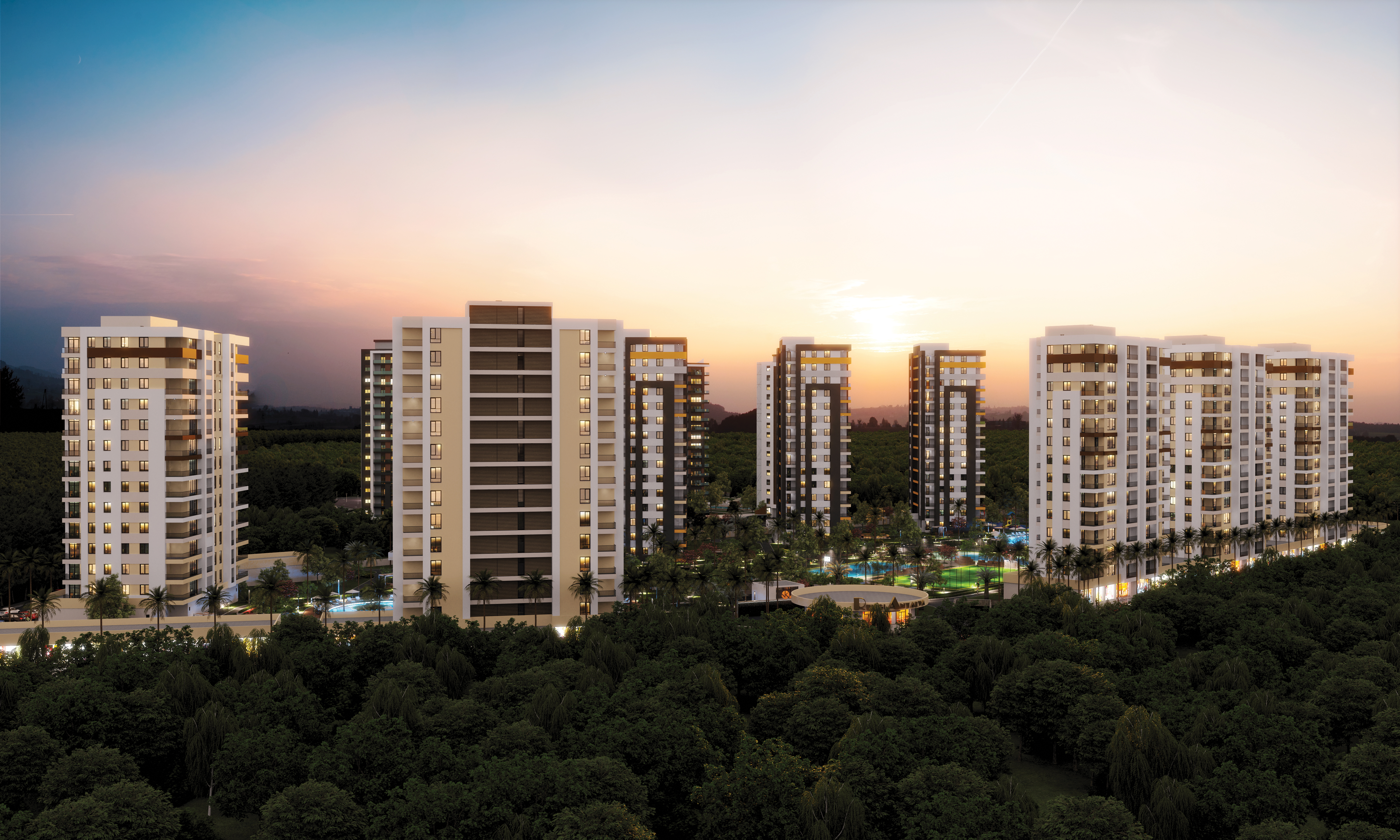 Luxury Apartments in Antalya: Exceptional Living in a Fully Serviced Residential Complex