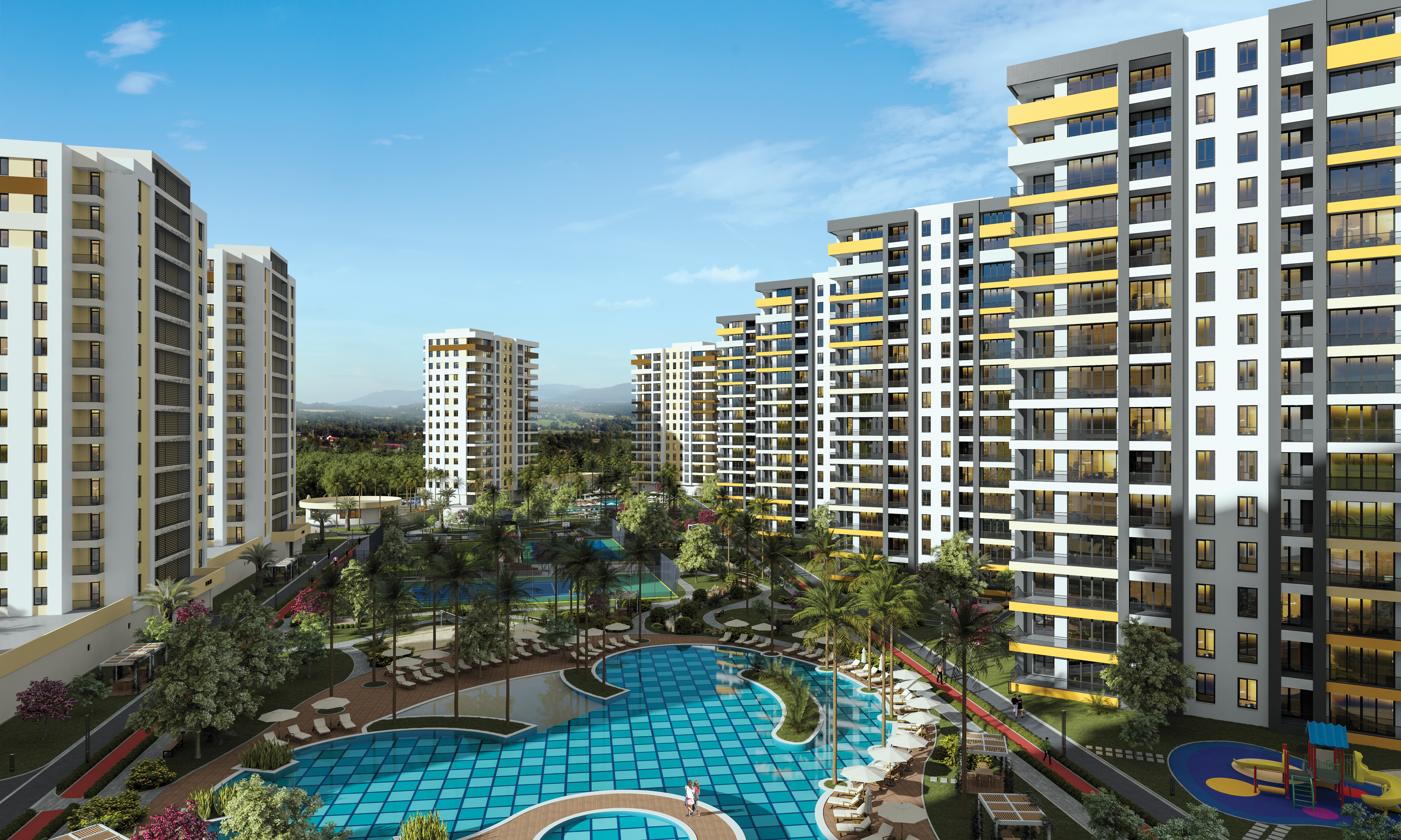Luxury Apartments in Antalya: Exceptional Living in a Fully Serviced Residential Complex