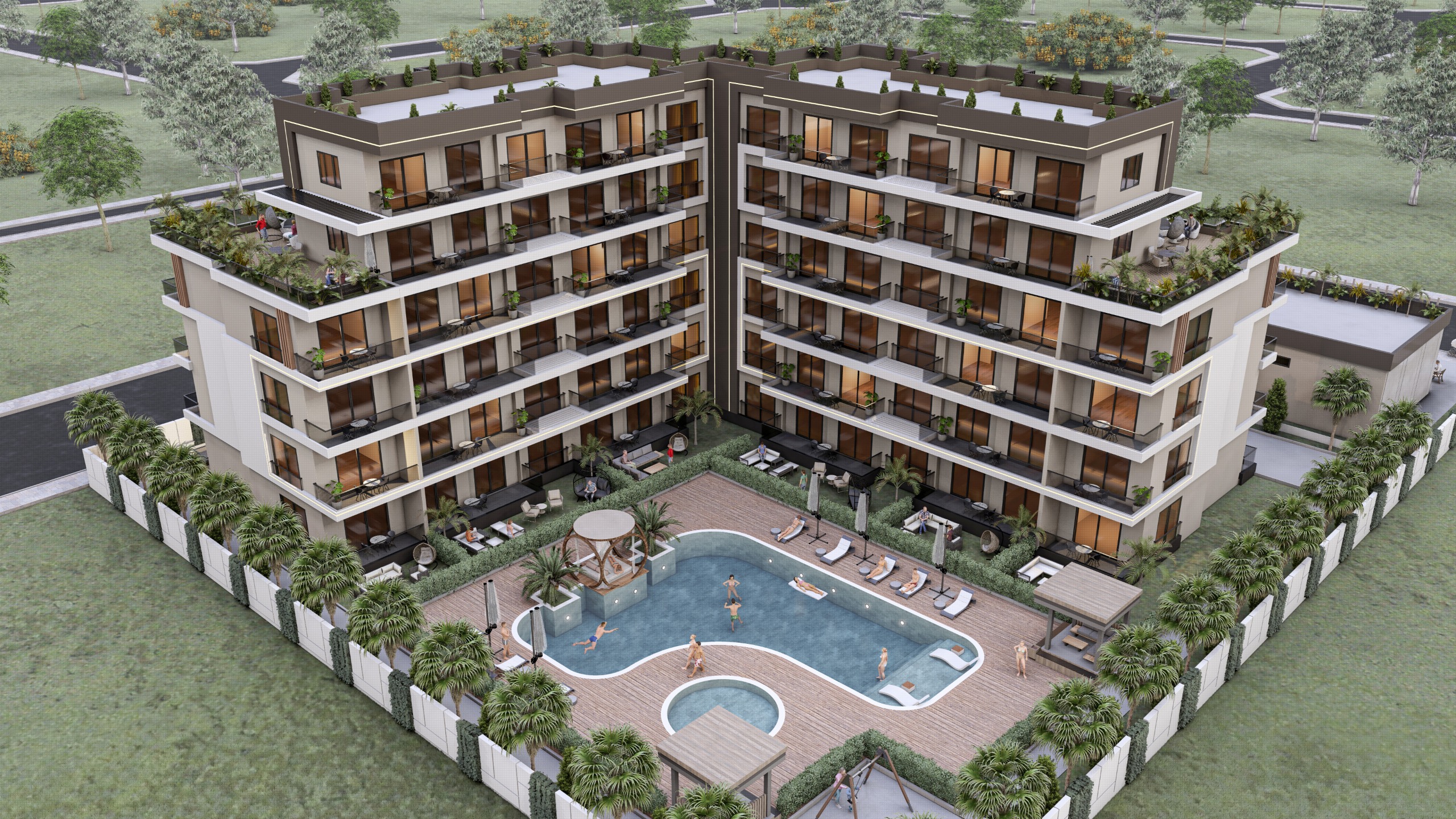Premium Two-Bedroom Apartments for Sale in Antalya